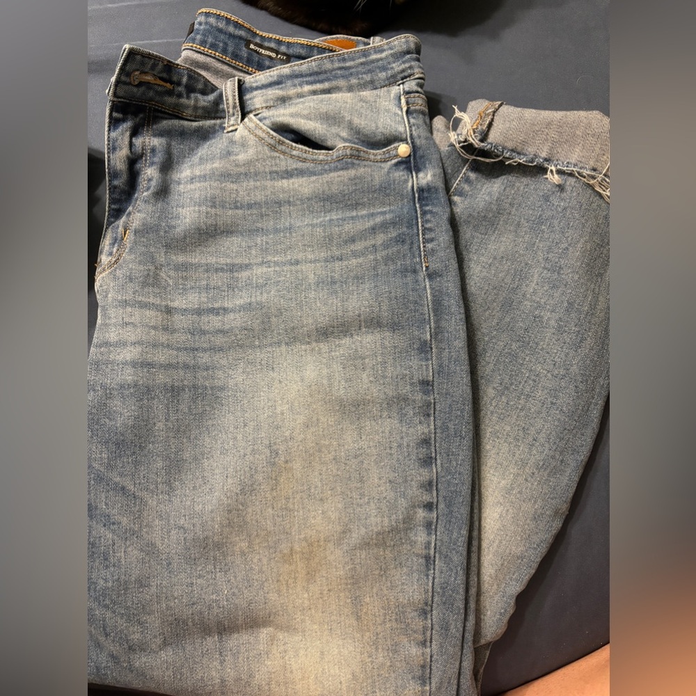 Judy blue jeans boyfriend fit skinny jeans